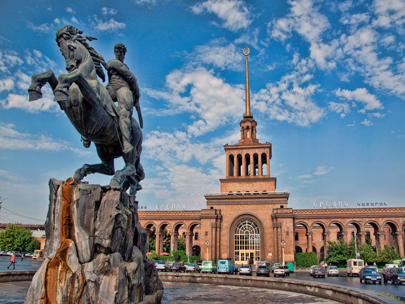 The Monuments and Sculptures of Yerevan