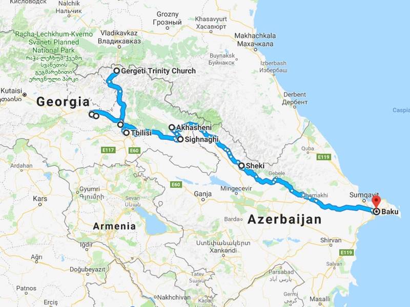 Armenia Georgia And Azerbaijan In 17 Days