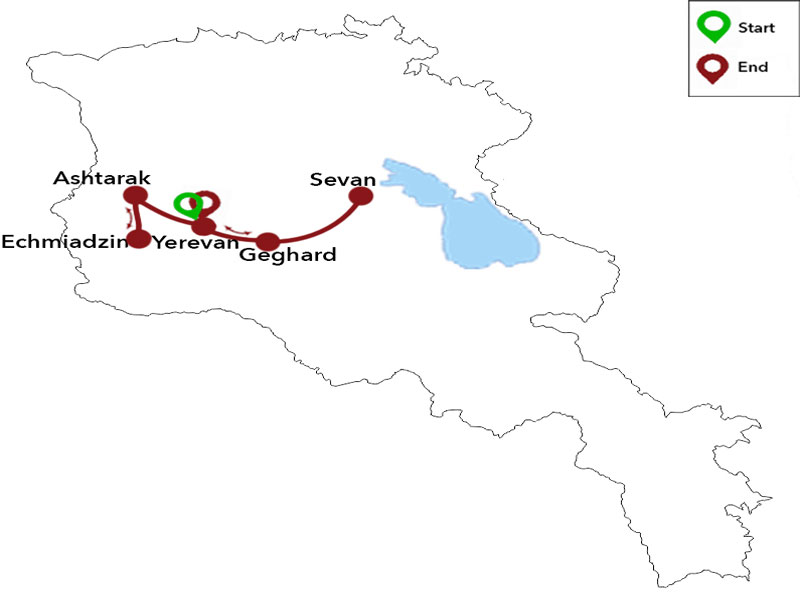 map-Тур в Армению для школьников