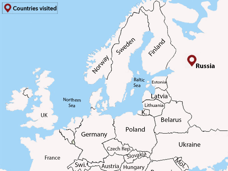 map-Tour to Russian Golden Ring