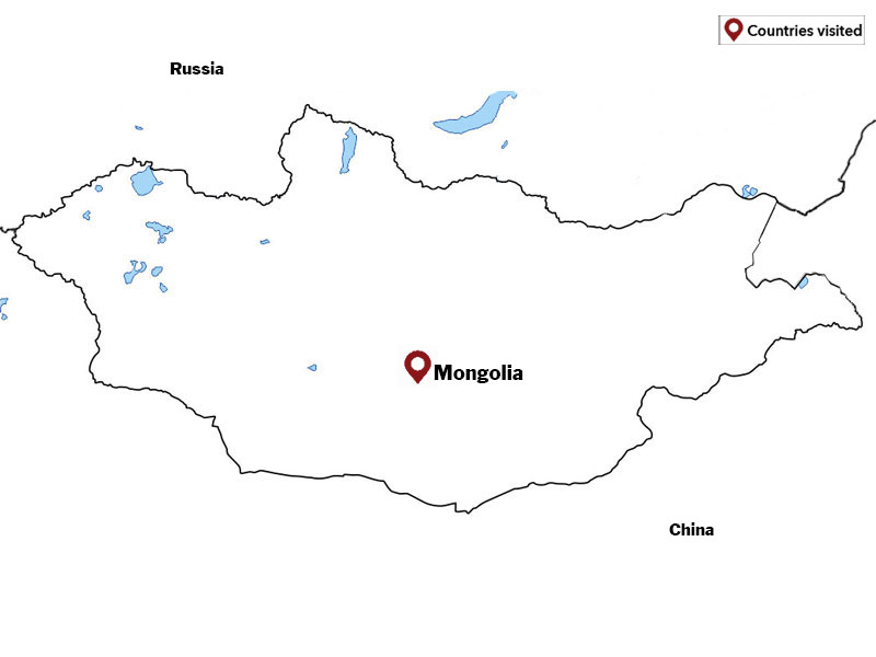 map-Essential Mongolia: 13 Days of Discovery